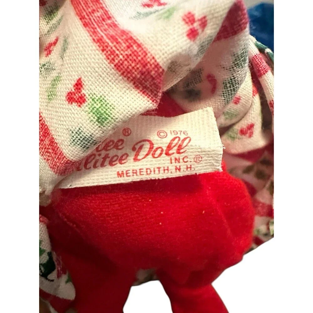 Vintage Annalee Mobilitee 1963 Santa Clause Dolls 1976 Mrs. Clause Lot Of 3